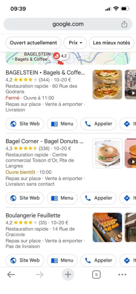 Local Pack Google